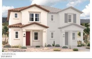 2801 N Claire Dr, Buckeye, AZ 85396 - view of front of house featuring a tile roof and stucco siding