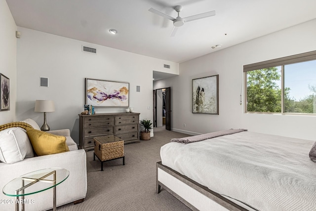 25825 N 106th Way, Scottsdale, AZ 85255 - carpeted bedroom with a ceiling fan