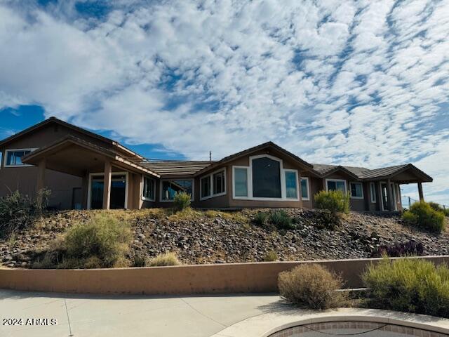 view of ranch-style home