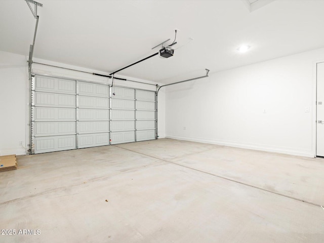 4032 S 176th Dr, Goodyear, AZ 85338 - garage with a garage door opener and baseboards