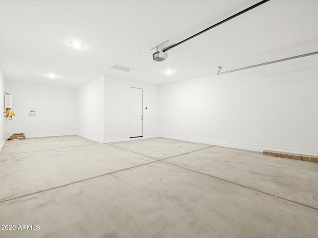 4032 S 176th Dr, Goodyear, AZ 85338 - garage with a garage door opener and recessed lighting