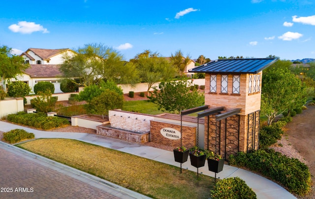 17755 E Colt Dr, Queen Creek, AZ 85142 - exterior space featuring a lawn and fence