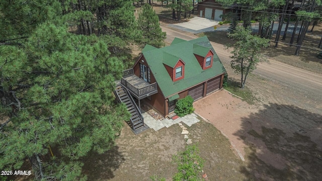 1449 Elk Dr, Forest Lakes, AZ 85931 - bird's eye view