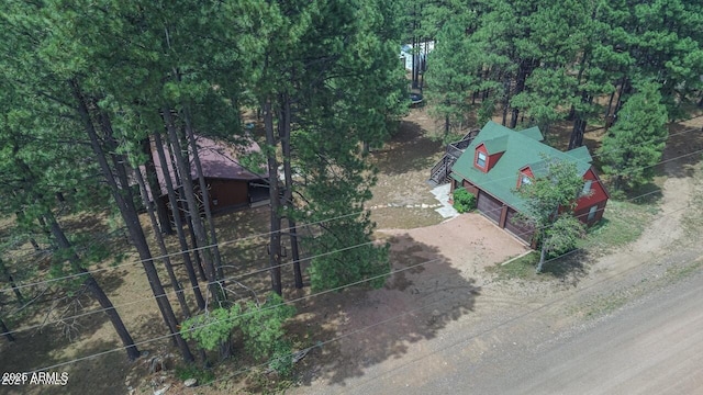 1449 Elk Dr, Forest Lakes, AZ 85931 - birds eye view of property