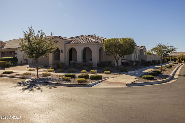 view of mediterranean / spanish-style home