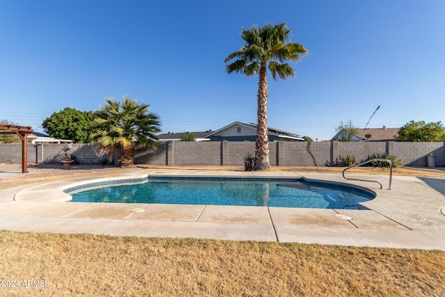 view of pool