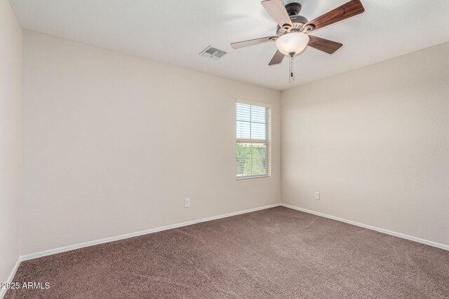 5016 S Curie Way, Mesa, AZ 85212 - unfurnished room with carpet flooring and a ceiling fan