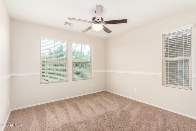5016 S Curie Way, Mesa, AZ 85212 - empty room featuring carpet flooring and ceiling fan