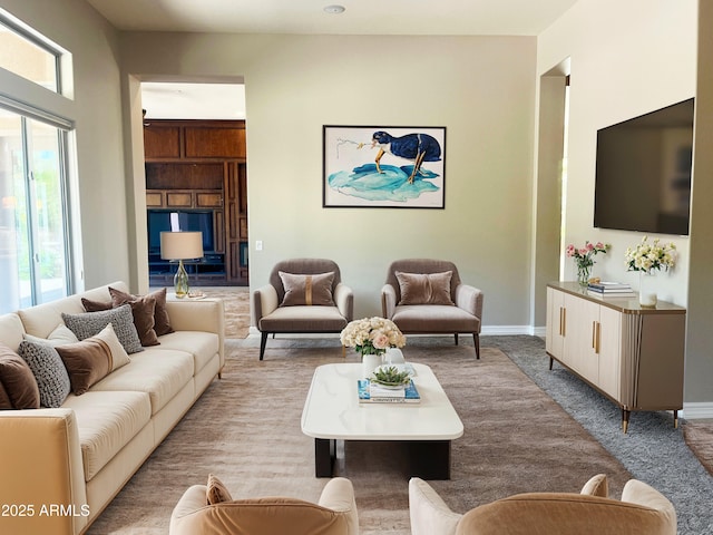 42023 N Bridlewood Way, Anthem, AZ 85086 - carpeted living room with baseboards