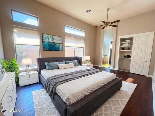 42023 N Bridlewood Way, Anthem, AZ 85086 - bedroom featuring dark wood-style floors