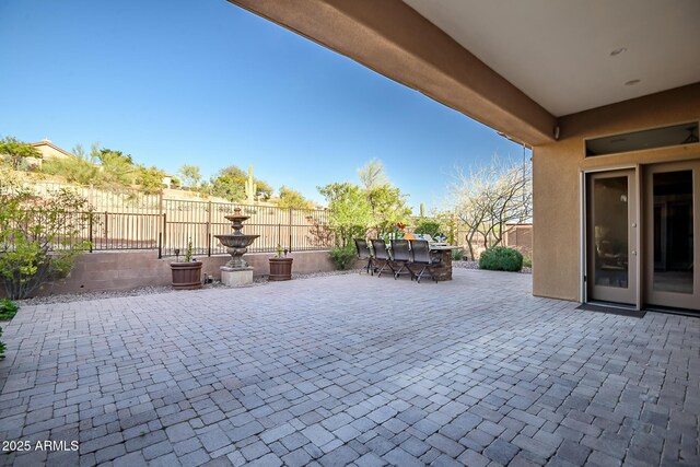 42023 N Bridlewood Way, Anthem, AZ 85086 - fenced backyard featuring a patio