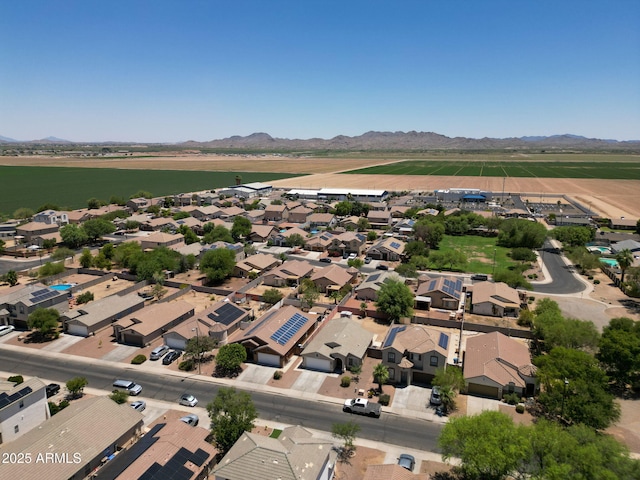 1623 E Maplewood Ave, Buckeye, AZ 85326 - aerial view of property's location featuring nearby suburban area and rural landscape