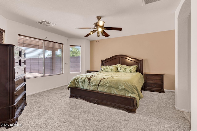 1623 E Maplewood Ave, Buckeye, AZ 85326 - bedroom with carpet flooring and ceiling fan