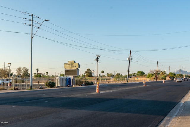 view of street