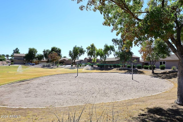 view of community with volleyball court