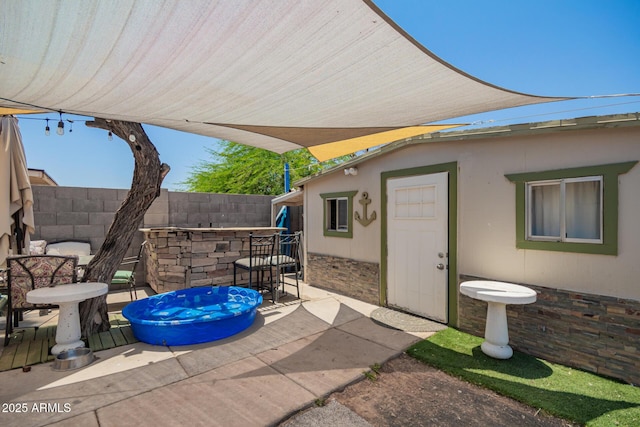 6802 S 47th St, Phoenix, AZ 85042 - view of patio / terrace