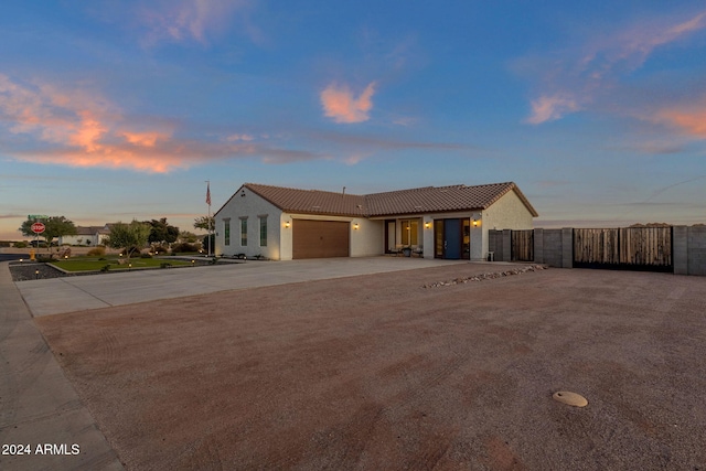 view of front of house