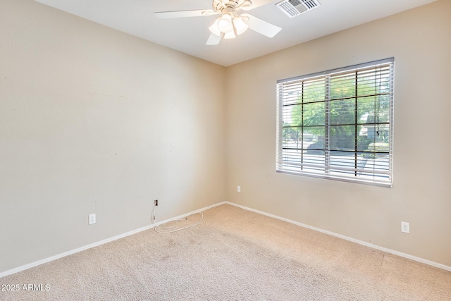19617 S 190th St, Queen Creek, AZ 85142 - carpeted empty room with ceiling fan and baseboards