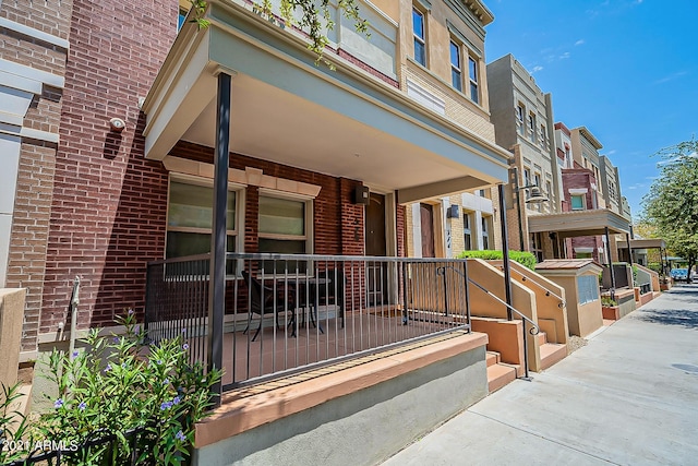 exterior space featuring a residential view