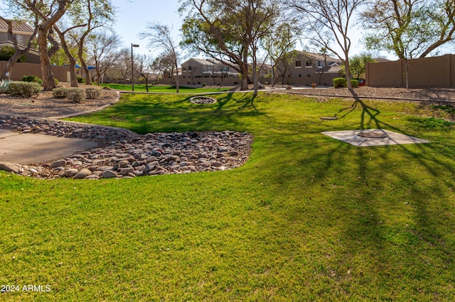 view of yard