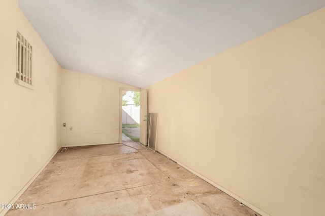 5649 W Holly St, Phoenix, AZ 85035 - unfurnished room with lofted ceiling