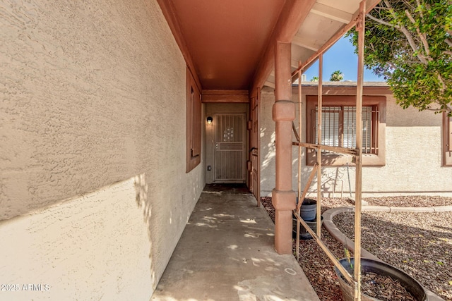 5649 W Holly St, Phoenix, AZ 85035 - view of exterior entry with stucco siding