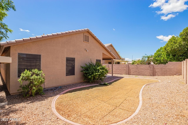 8648 W Fargo Dr, Peoria, AZ 85382 - view of yard with a fenced backyard