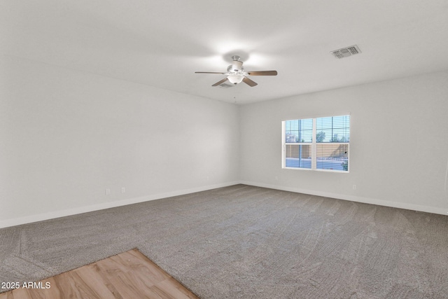 1336 E Belmont Ave, Phoenix, AZ 85020 - carpeted empty room featuring ceiling fan and baseboards