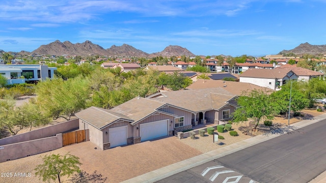 1336 E Belmont Ave, Phoenix, AZ 85020 - aerial view of residential area featuring a mountain backdrop
