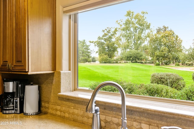 7155 E Oakmont Dr, Paradise Valley, AZ 85253 - details featuring brown cabinetry