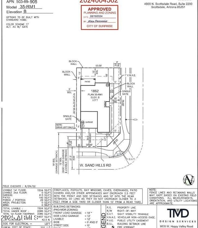 view of layout