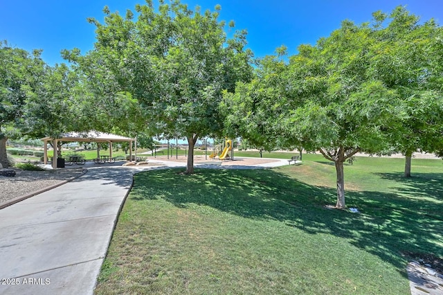 11580 N 86th Ln, Peoria, AZ 85345 - view of property's community with a gazebo and a lawn