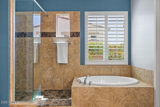 6788 S Jacqueline Way, Gilbert, AZ 85298 - full bathroom featuring a bath and a stall shower