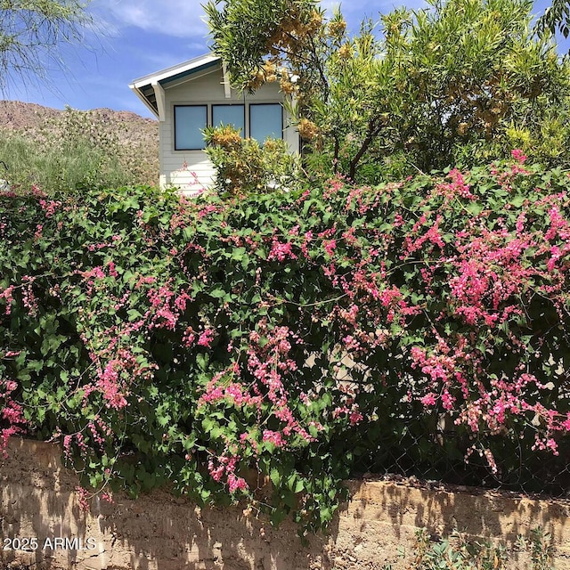 view of side of property