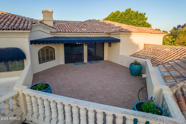 view of rear view of house