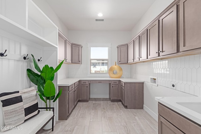 3940 Rolling Stock Way, Wickenburg, AZ 85390 - washroom with visible vents, hookup for a washing machine, and cabinet space
