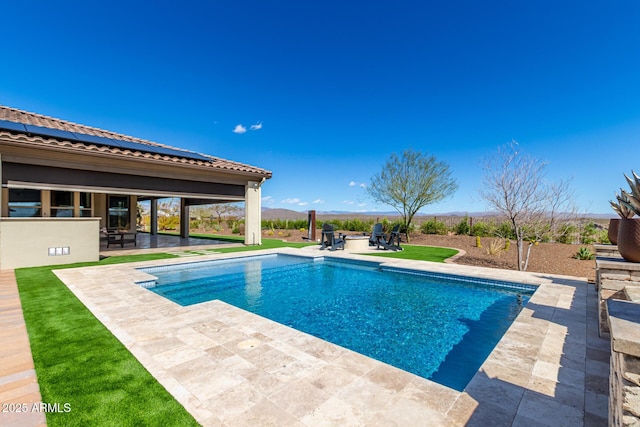 3940 Rolling Stock Way, Wickenburg, AZ 85390 - view of pool featuring a patio area and a fenced in pool