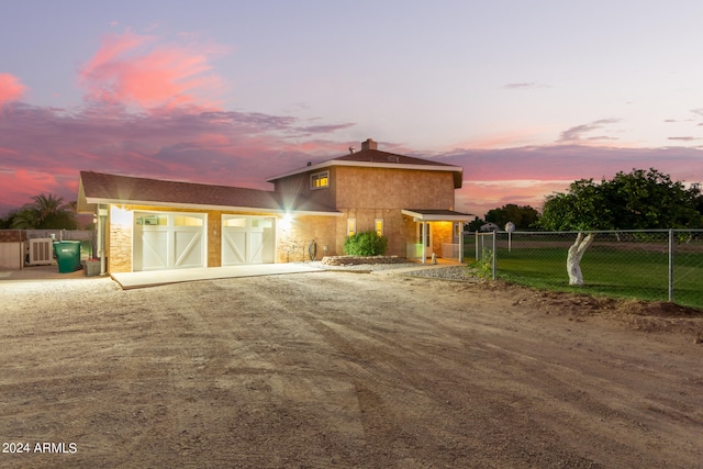 view of front of house