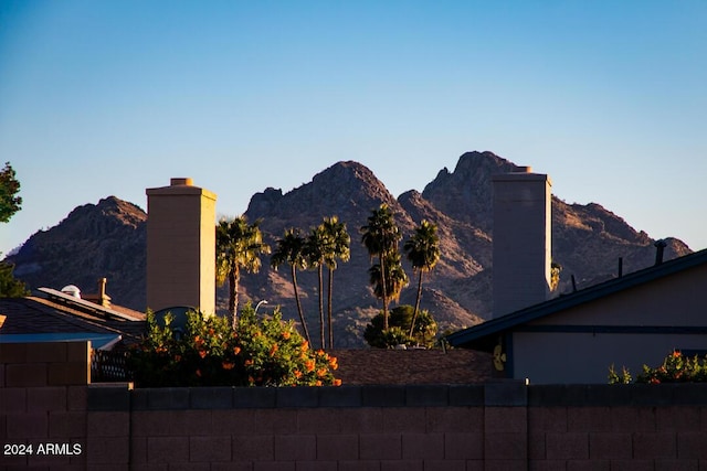 property view of mountains