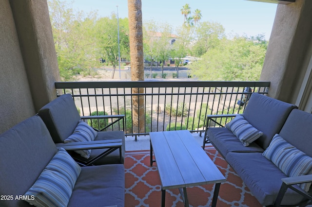 7021 E Earll Dr Unit 204, Scottsdale, AZ 85251 - balcony with outdoor lounge area