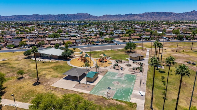 2421 W Romley Rd, Phoenix, AZ 85041 - aerial view of residential area featuring a mountainous background