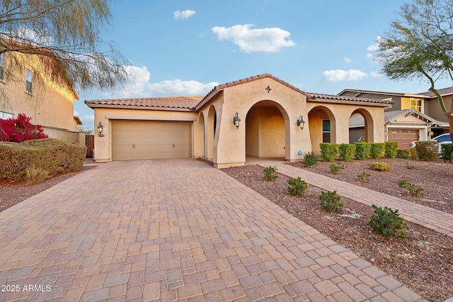 view of mediterranean / spanish house