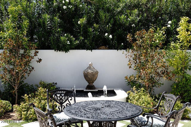 view of patio