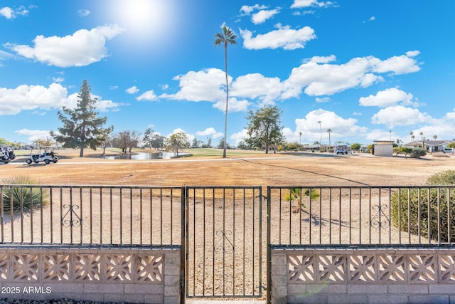 view of gate