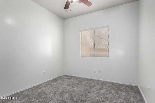 26058 W Yukon Dr, Buckeye, AZ 85396 - carpeted empty room featuring a ceiling fan and baseboards