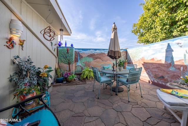 view of patio