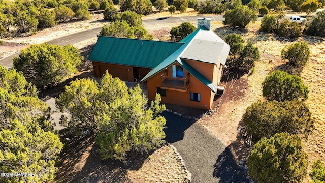 aerial view
