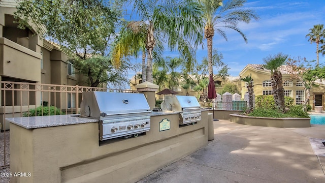 5335 E Shea Blvd Unit 1094, Scottsdale, AZ 85254 - view of patio / terrace featuring a residential view