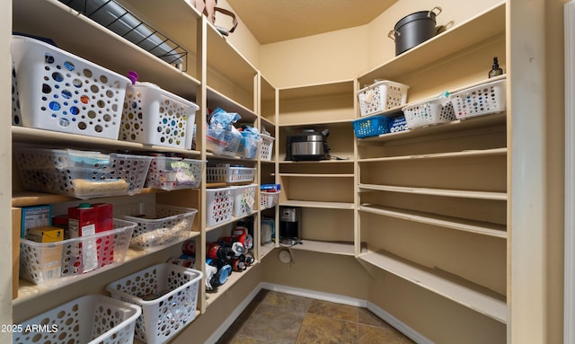 view of pantry