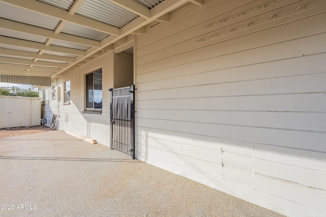 view of entrance to property